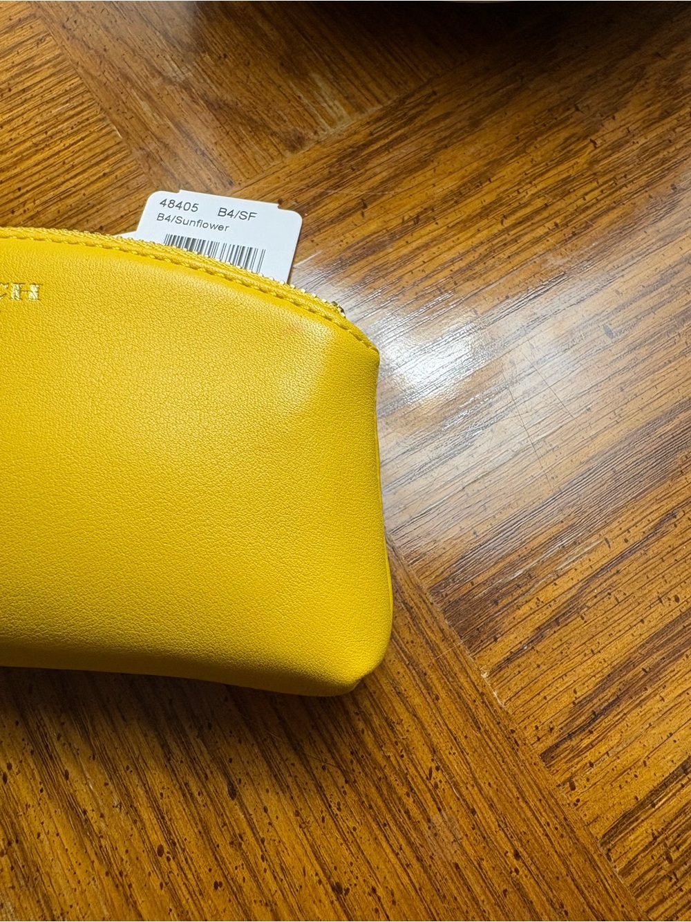 Coach Y2K Legacy Yellow Cosmetic Pouch - Picture 7 of 8